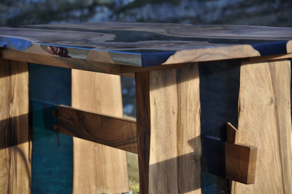 holz tisch detail massivholz